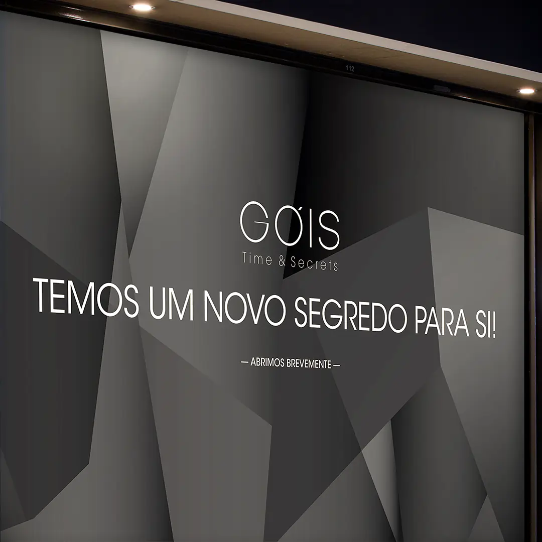 Lona de Obra Góis Time & Secrets